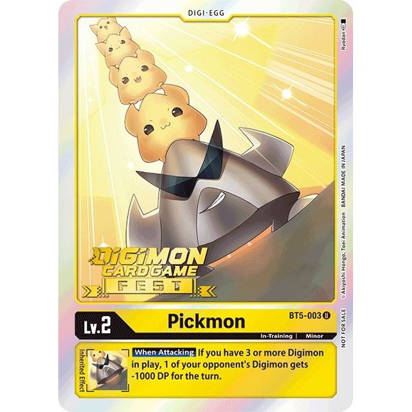 Image for Pickmon (Digimon Card Game Fest 2022) (BT5-003 U) (BT05) - Digimon Card Game