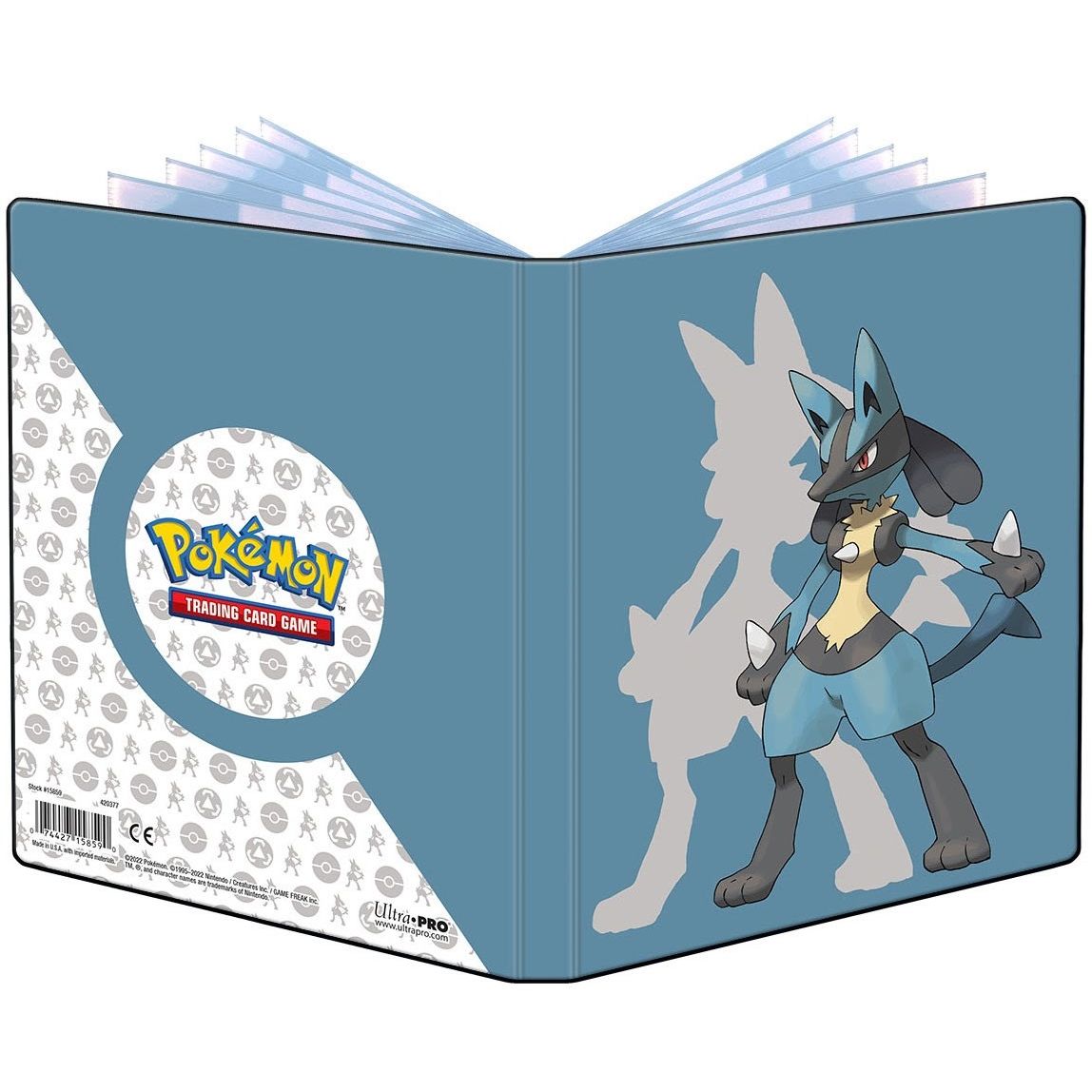 Image for Lucario 4-Pocket Portfolio for Pokémon - Storage Albums