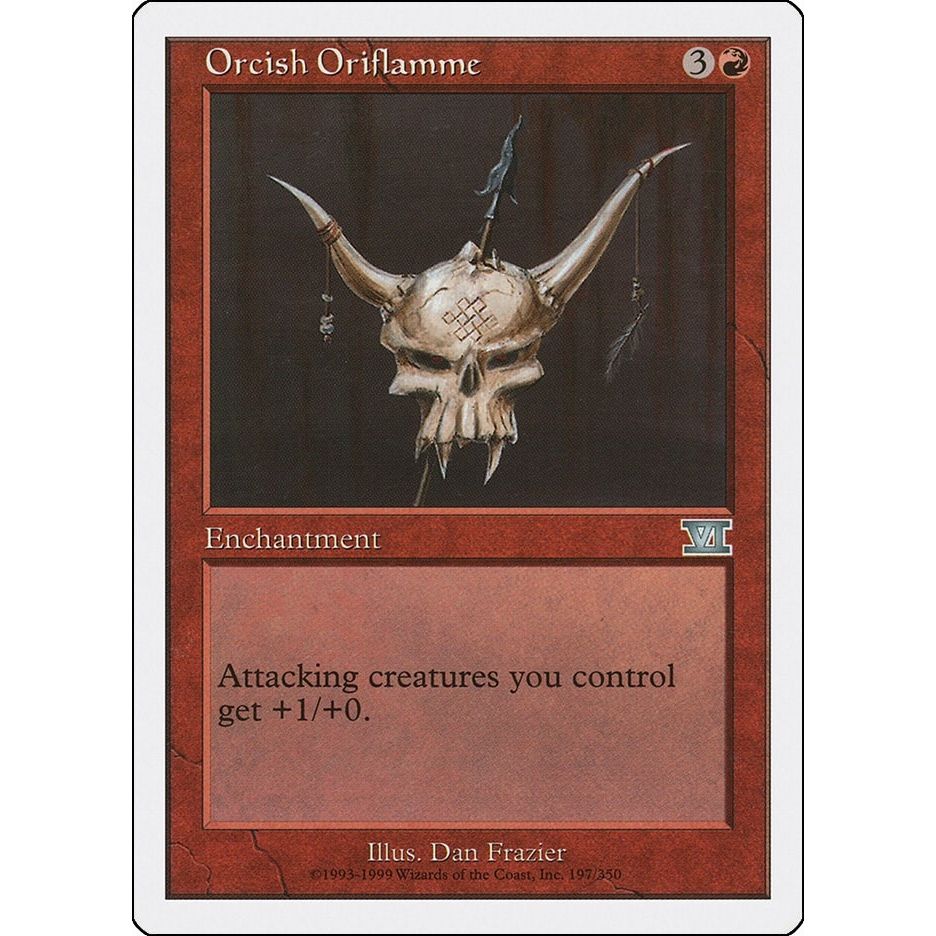 Image for Orcish Oriflamme (197) (6ED) - Magic: The Gathering