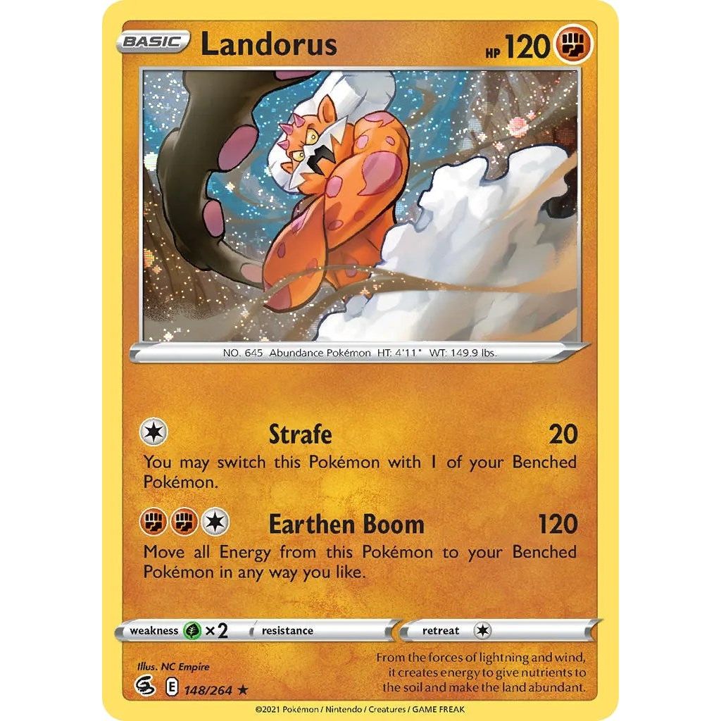 Image for Landorus - 148/264 (Cosmos Holo) (148/264) (BLE) - Pokemon
