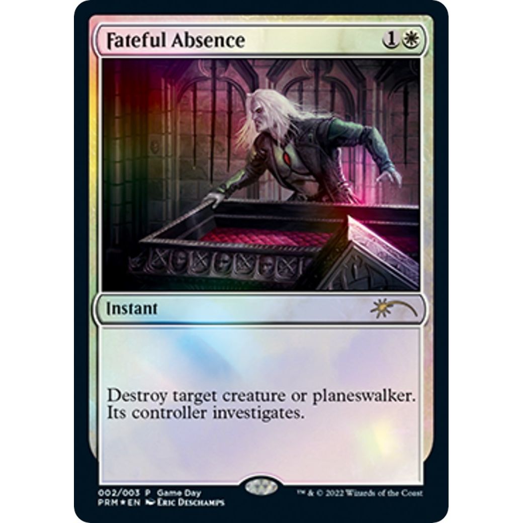 Image for Fateful Absence (2) (GAME) - Magic: The Gathering