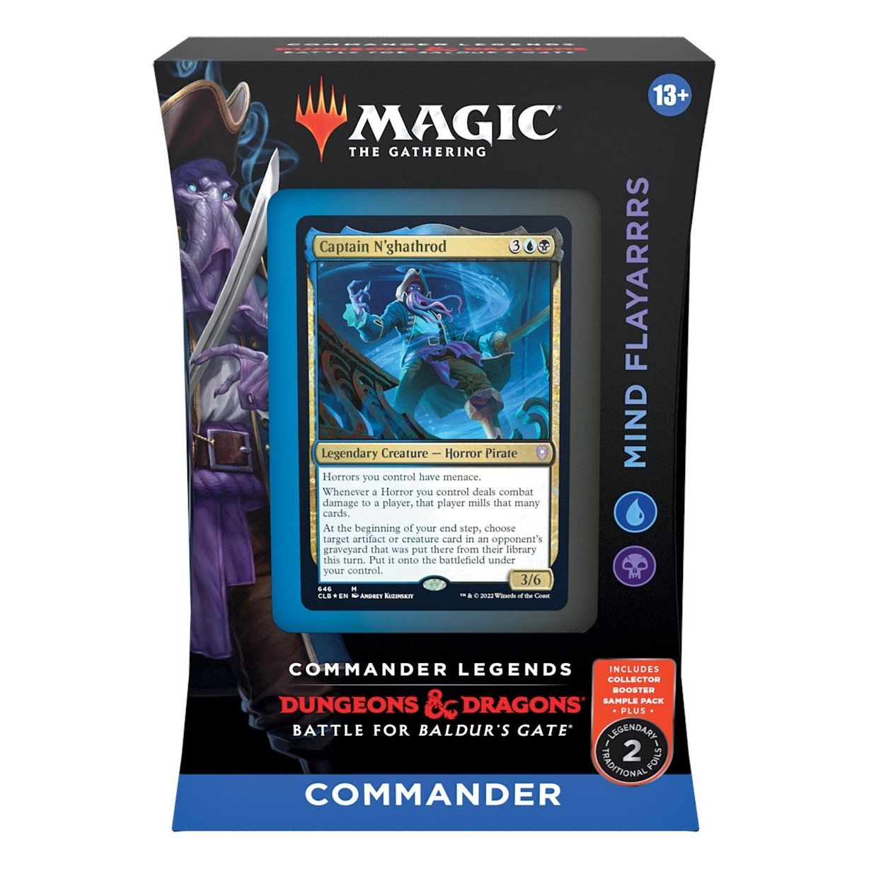 Image for Commander Legends: Battle for Baldur's Gate - Mind Flayarrrs Commander Deck - Magic: The Gathering