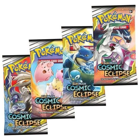 Image for Cosmic Eclipse Booster Pack Art Bundle [Set of 4] - Pokemon