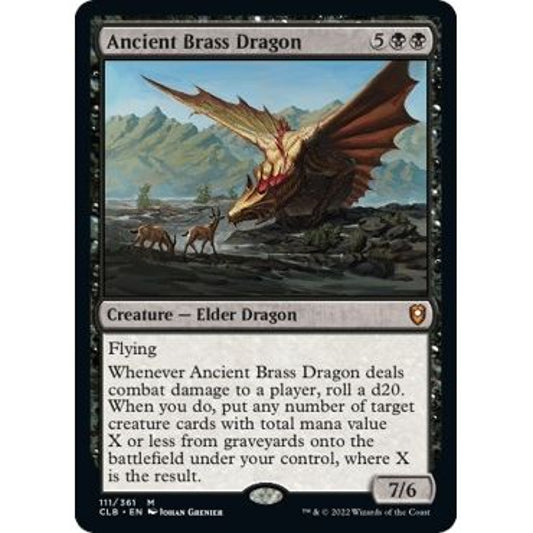 Image for Ancient Brass Dragon (111) (CLB) - Magic: The Gathering
