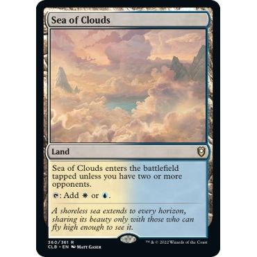 Image for Sea of Clouds (360) (CLB) - Magic: The Gathering