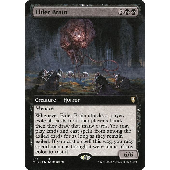 Image for Elder Brain (Extended Art) (573) (CLB) - Magic: The Gathering