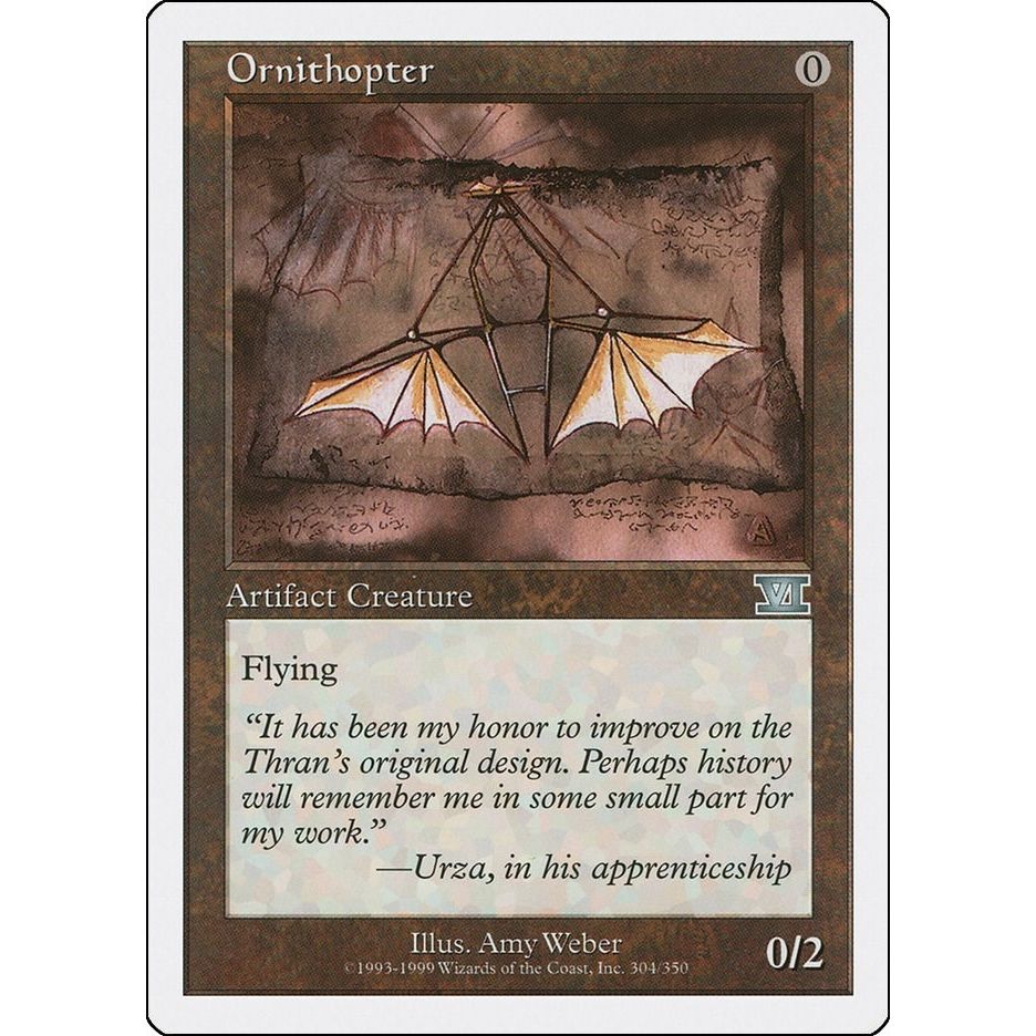 Image for Ornithopter (304) (6ED) - Magic: The Gathering