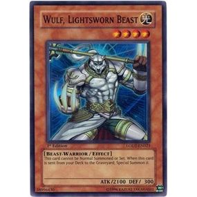 Image for Wulf, Lightsworn Beast (LODT-EN023) (LODT) - YuGiOh