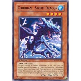 Image for Cloudian - Storm Dragon (LODT-EN040) (LODT) - YuGiOh