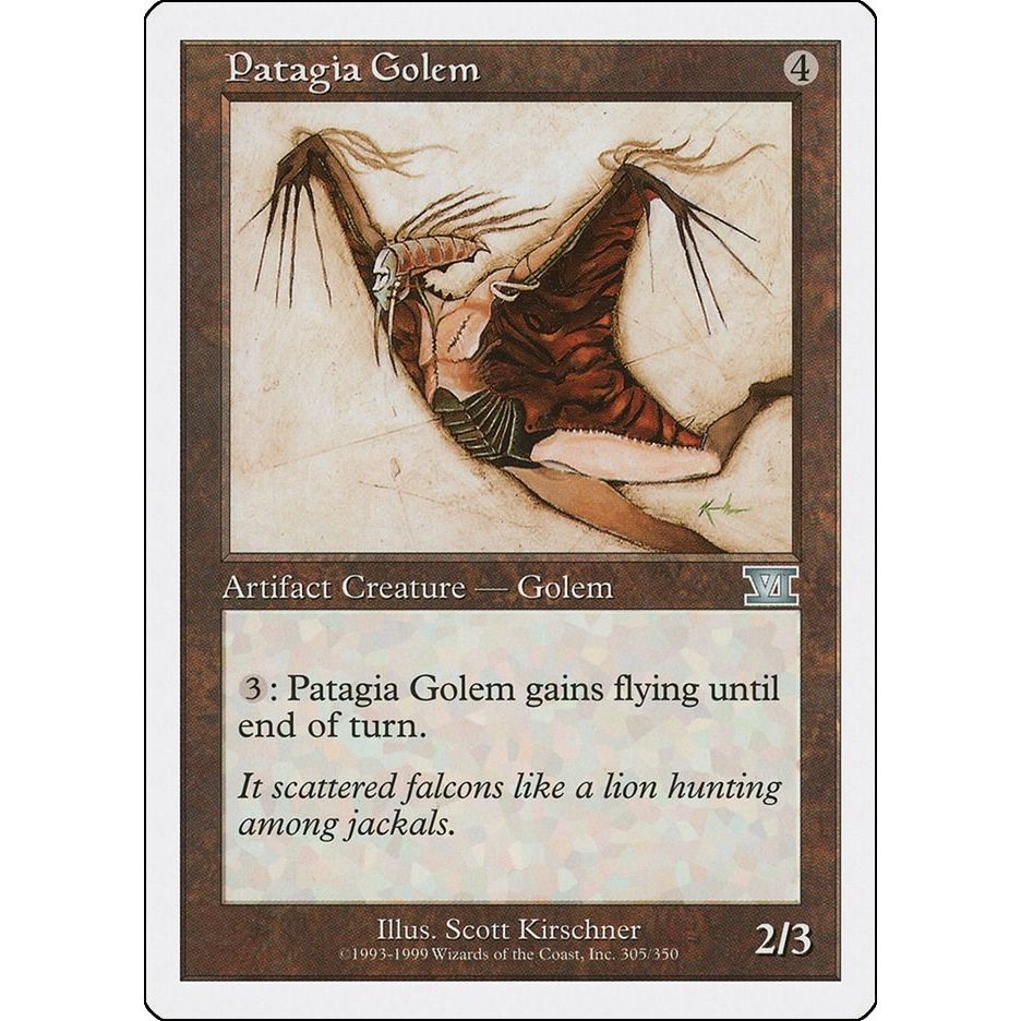 Image for Patagia Golem (305) (6ED) - Magic: The Gathering