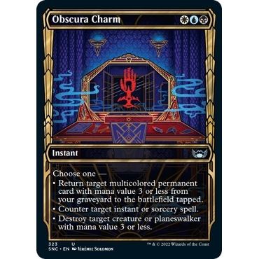 Image for Obscura Charm (Showcase) (323) (SNC) - Magic: The Gathering