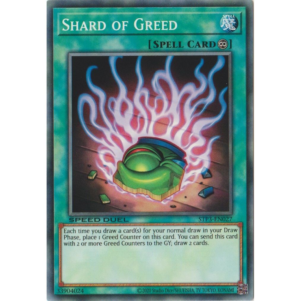 Image for Shard of Greed (STP3-EN027) (STP3) - YuGiOh