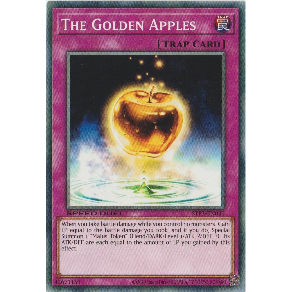 Image for The Golden Apples (STP3-EN031) (STP3) - YuGiOh