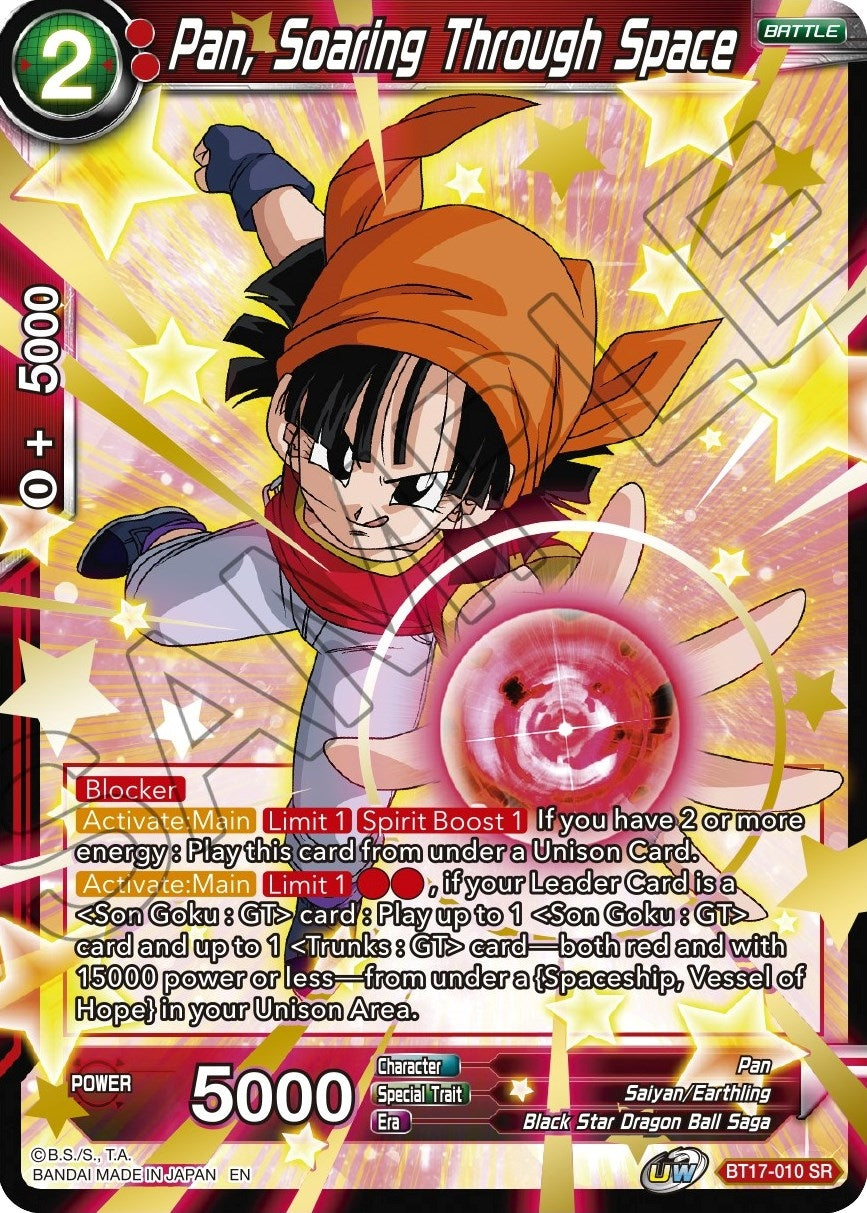 Image for Pan, Soaring Through Space (BT17-010) (DBS-B17) - Dragon Ball Super: Masters