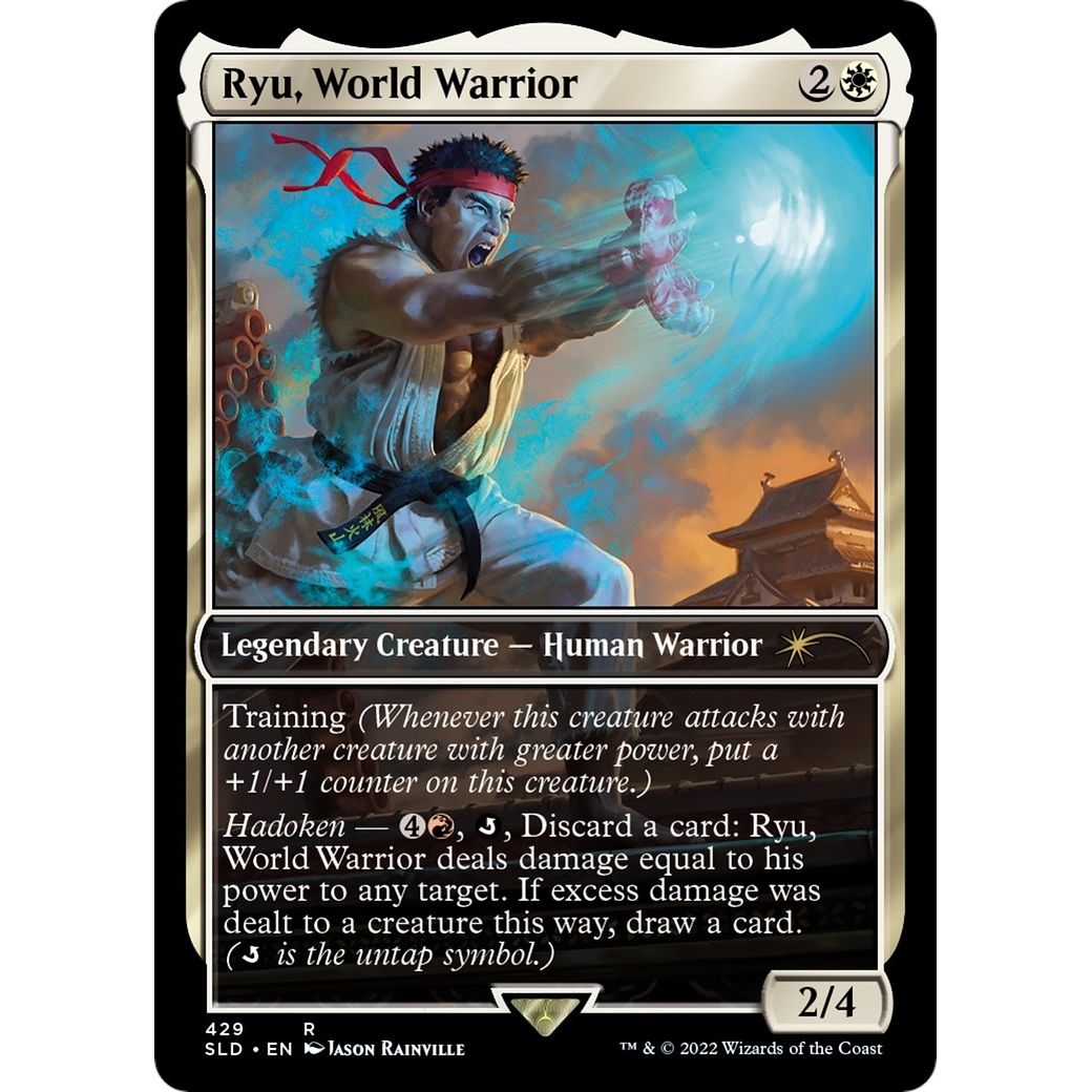 Image for Ryu, World Warrior (429) (SLD) - Magic: The Gathering
