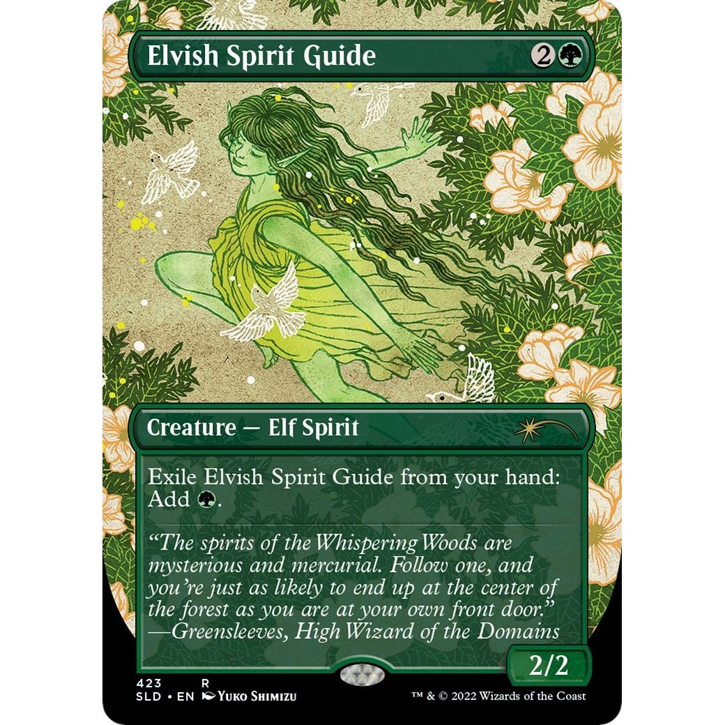 Image for Elvish Spirit Guide (Borderless) (423) (SLD) - Magic: The Gathering