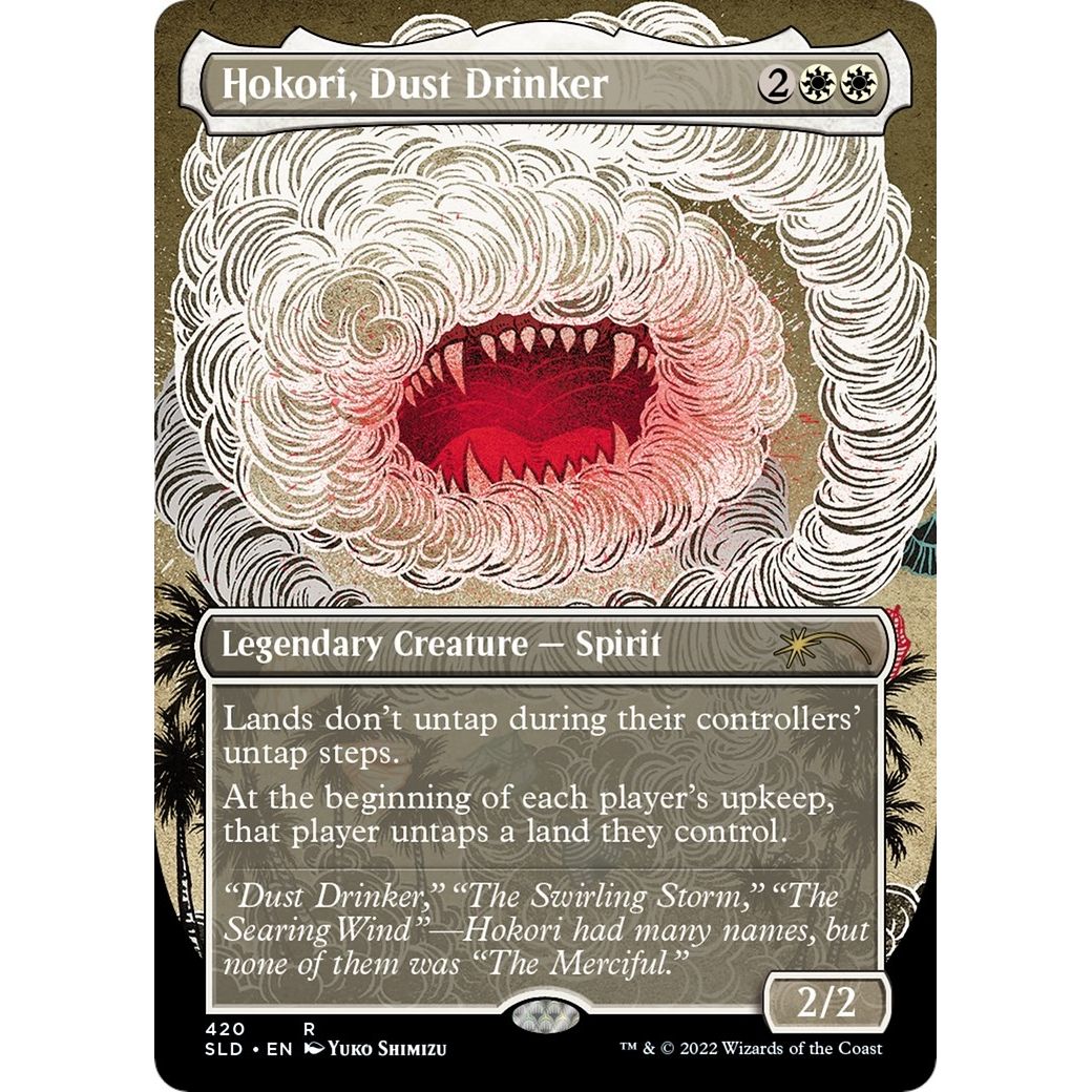 Image for Hokori, Dust Drinker (Borderless) (420) (SLD) - Magic: The Gathering
