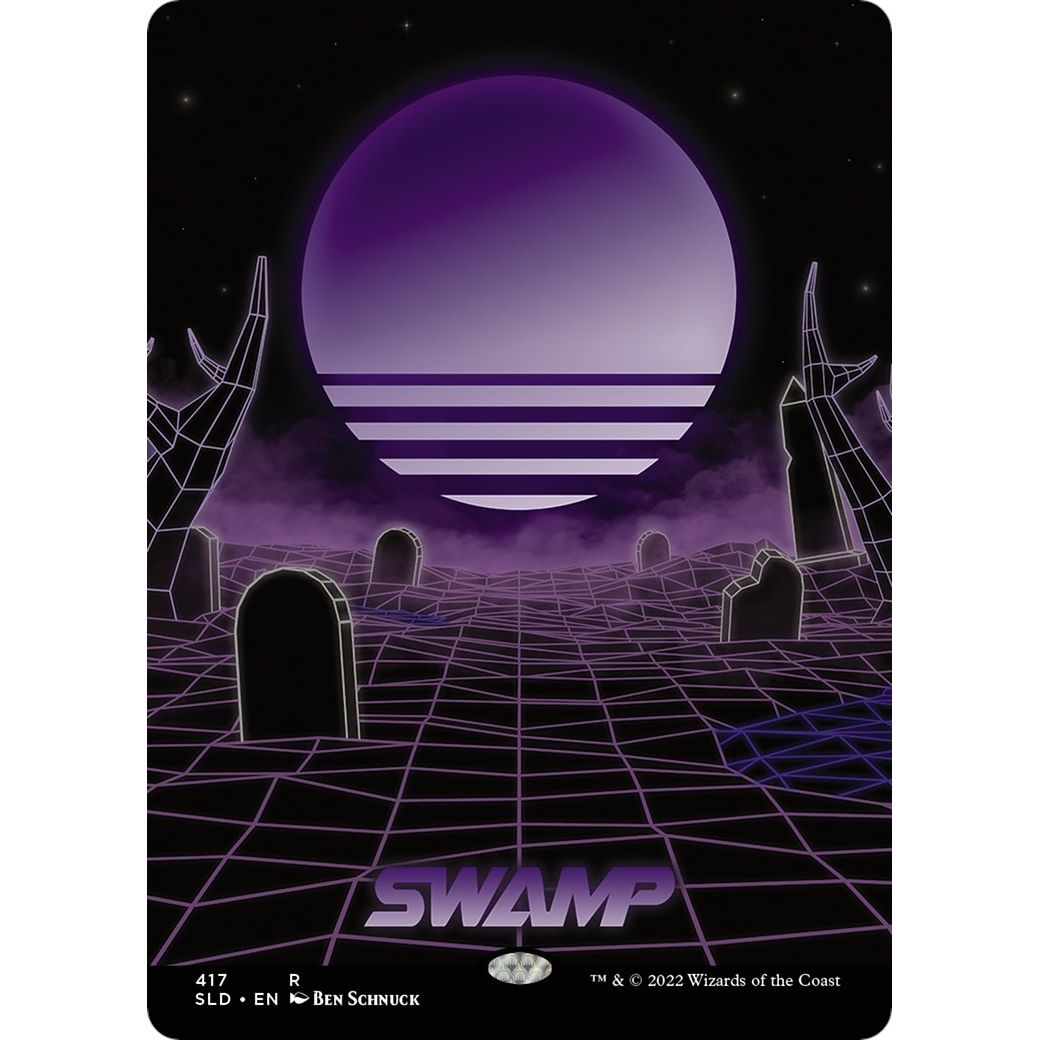 Image for Swamp (417) (417) (SLD) - Magic: The Gathering
