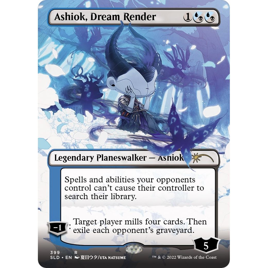 Image for Ashiok, Dream Render (Borderless) (399) (SLD) - Magic: The Gathering