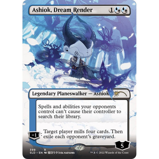 Image for Ashiok, Dream Render (Borderless) (399) (SLD) - Magic: The Gathering