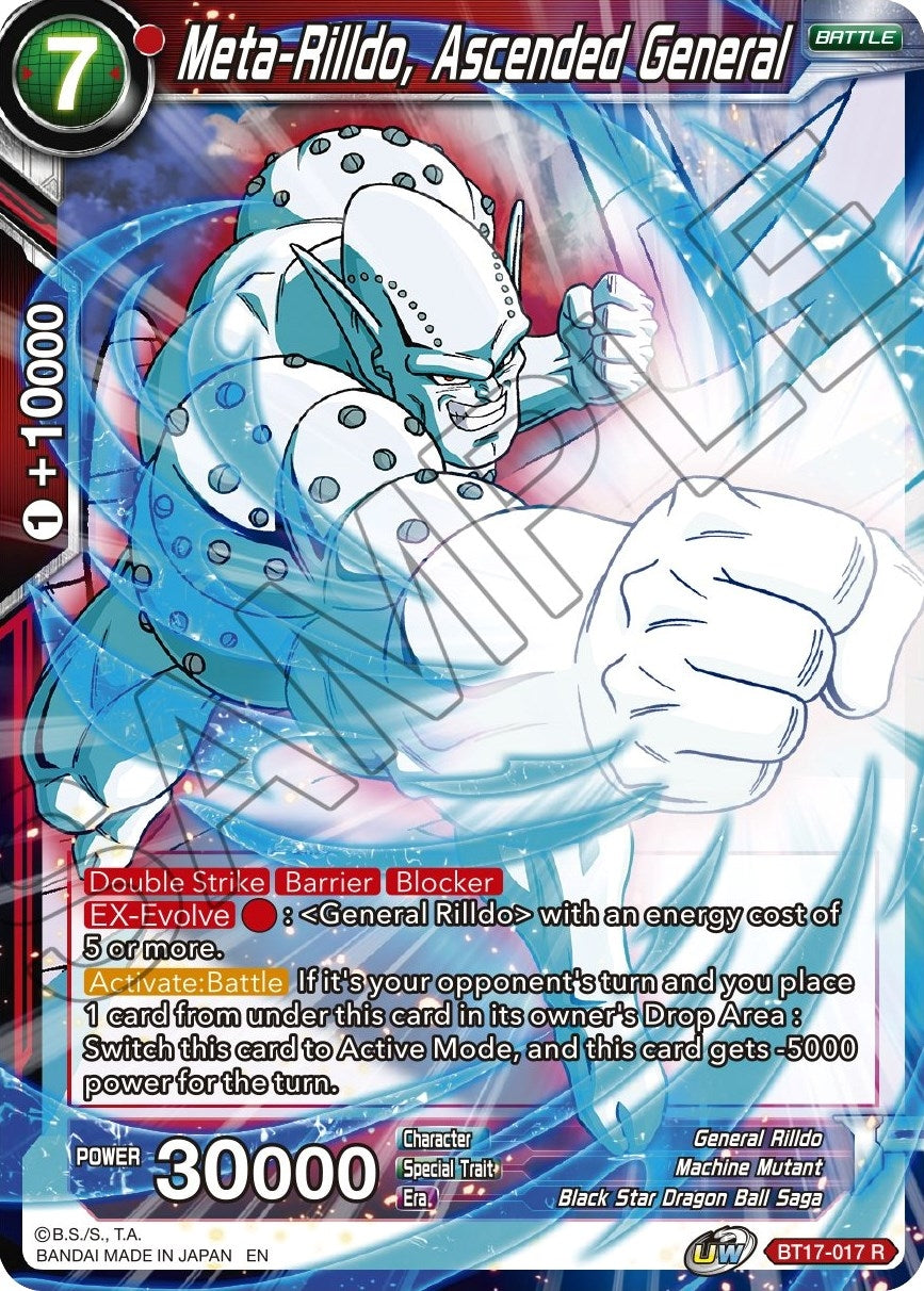 Image for Meta-Rilldo, Ascended General (BT17-017) (DBS-B17) - Dragon Ball Super: Masters
