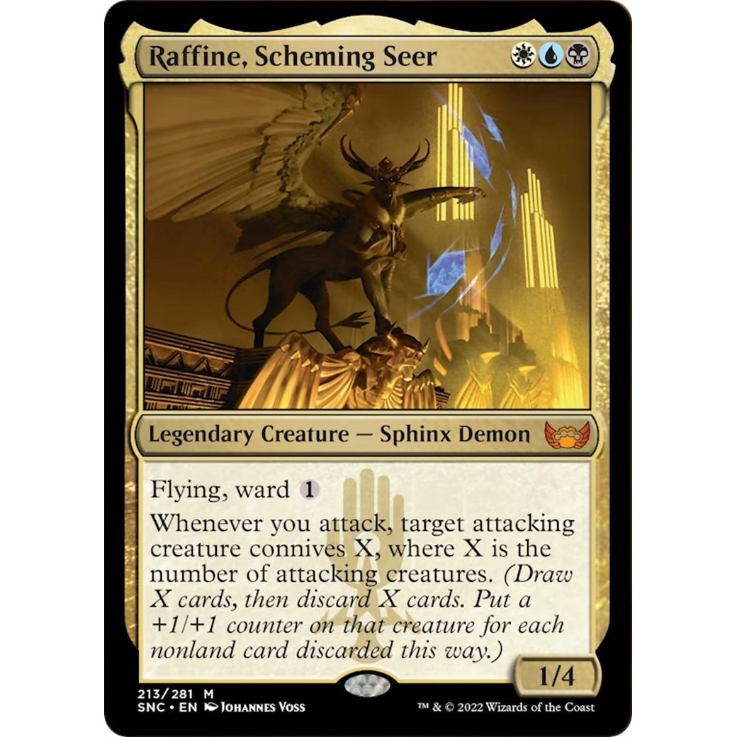Image for Raffine, Scheming Seer (213) (SNC) - Magic: The Gathering