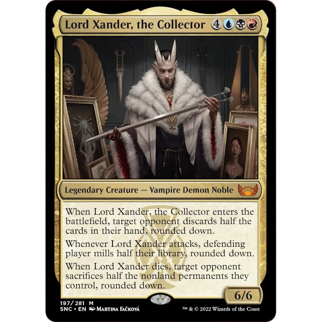 Image for Lord Xander, the Collector (197) (SNC) - Magic: The Gathering
