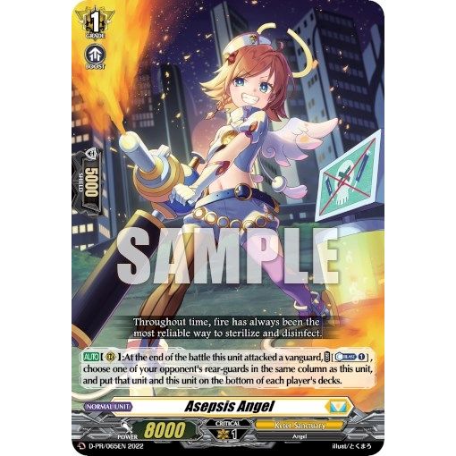 Image for Asepsis Angel (D-PR/065EN 2022) (D-PR) - Cardfight Vanguard