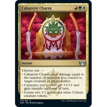 Image for Cabaretti Charm (173) (SNC) - Magic: The Gathering