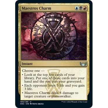 Image for Maestros Charm (199) (SNC) - Magic: The Gathering