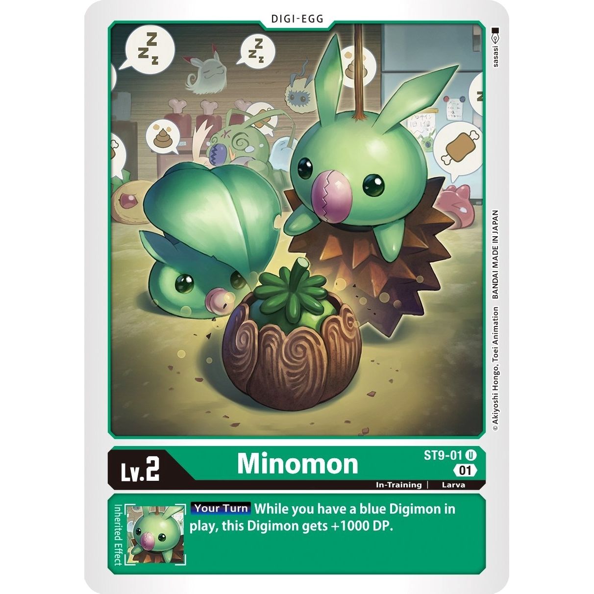 Image for Minomon (ST9-01 U) (ST-9) - Digimon Card Game