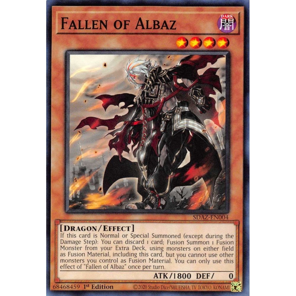 Image for Fallen of Albaz (SDAZ-EN004) (SDAZ) - YuGiOh