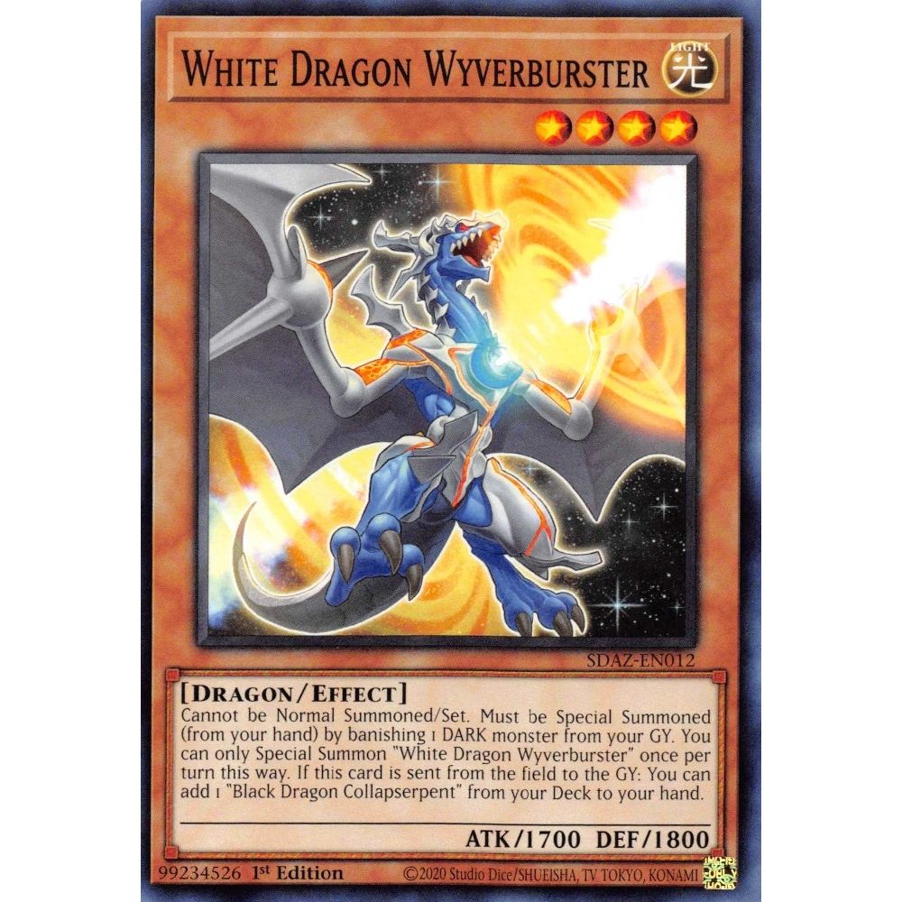 Image for White Dragon Wyverburster (SDAZ-EN012) (SDAZ) - YuGiOh