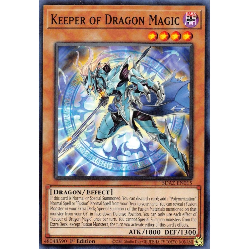 Image for Keeper of Dragon Magic (SDAZ-EN015) (SDAZ) - YuGiOh