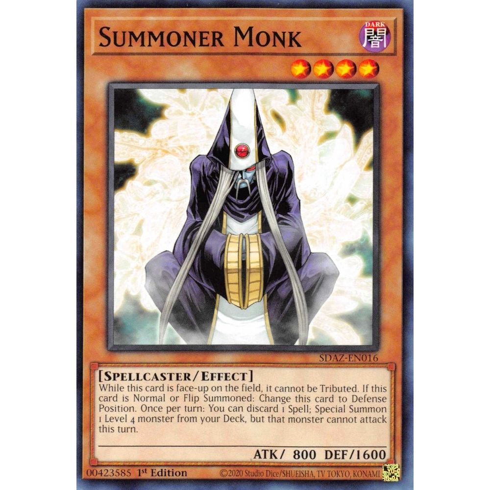 Image for Summoner Monk (SDAZ-EN016) (SDAZ) - YuGiOh