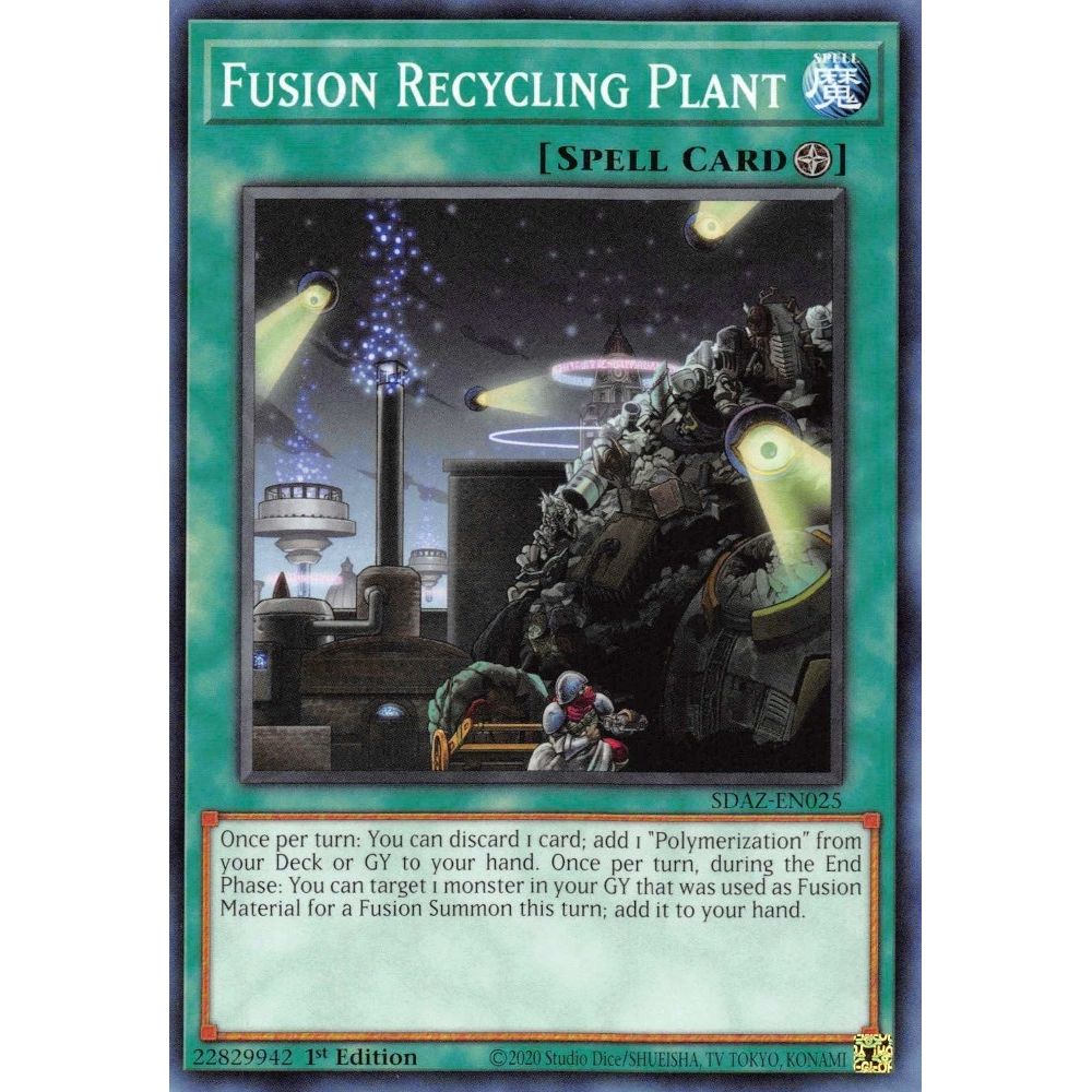 Image for Fusion Recycling Plant (SDAZ-EN025) (SDAZ) - YuGiOh