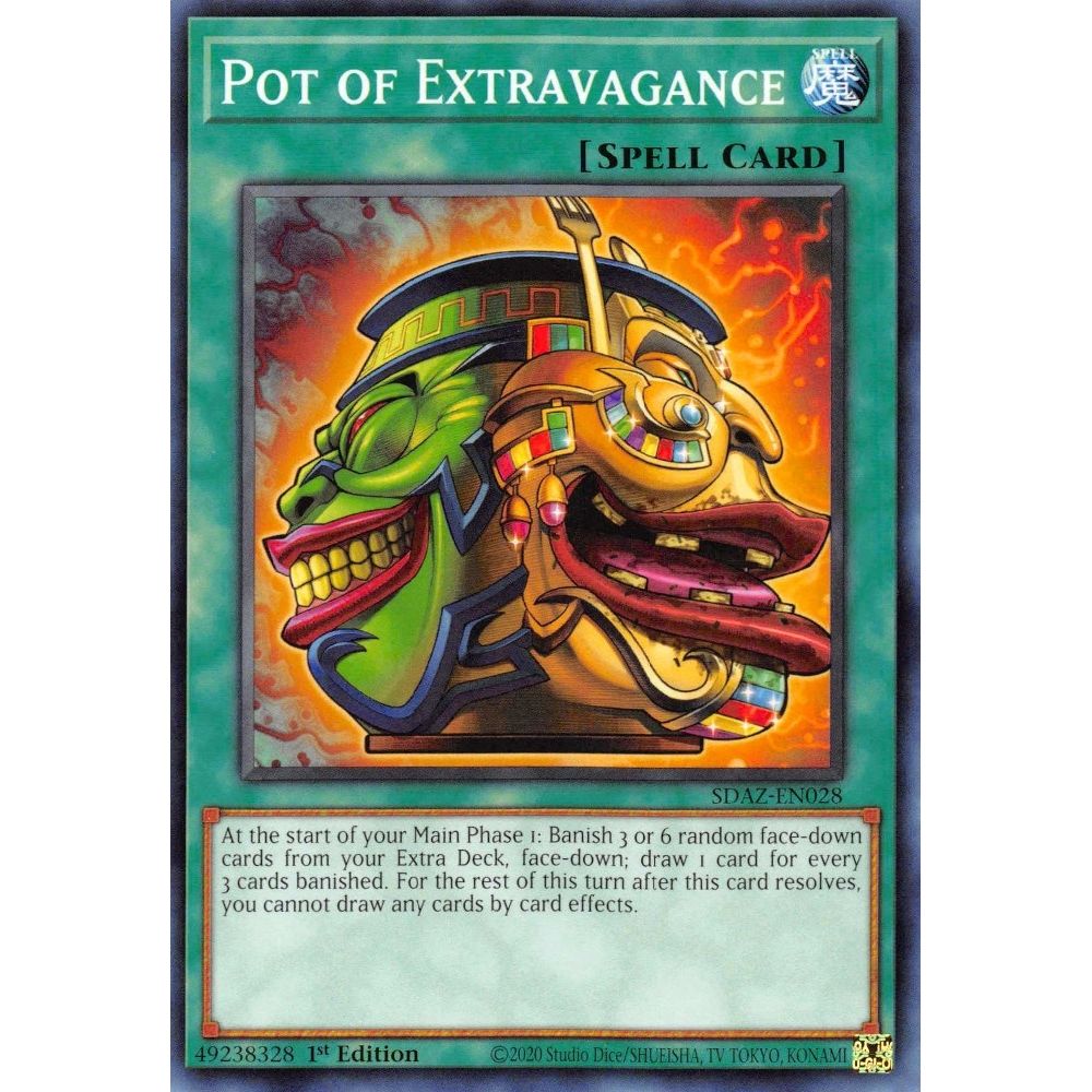 Image for Pot of Extravagance (SDAZ-EN028) (SDAZ) - YuGiOh