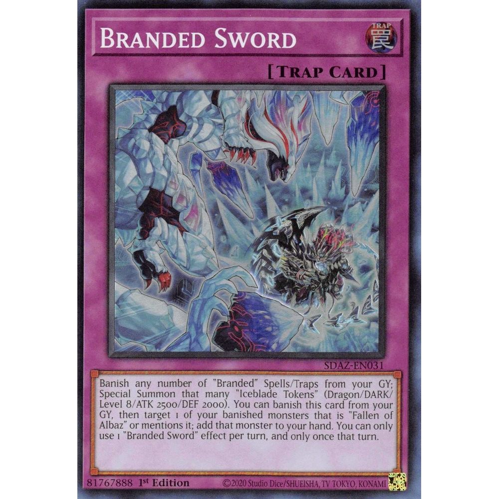 Image for Branded Sword (SDAZ-EN031) (SDAZ) - YuGiOh