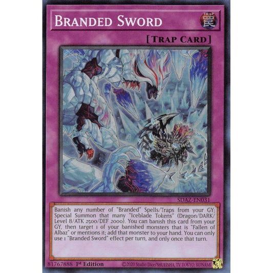 Image for Branded Sword (SDAZ-EN031) (SDAZ) - YuGiOh