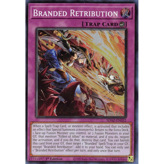 Image for Branded Retribution (SDAZ-EN032) (SDAZ) - YuGiOh
