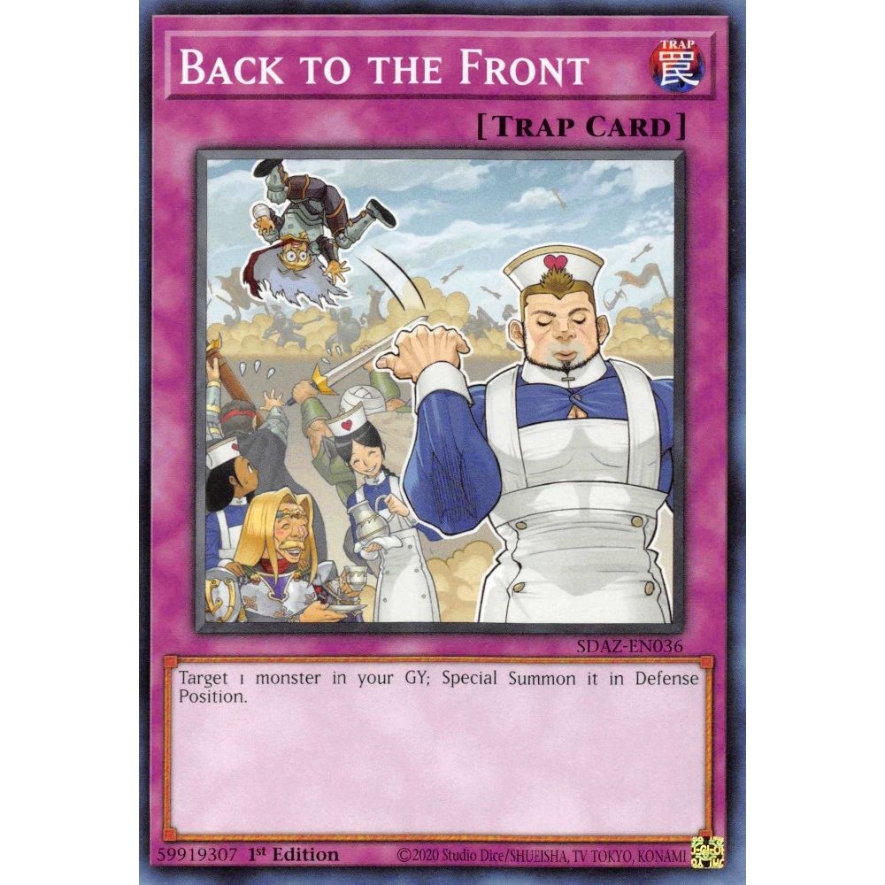 Image for Back to the Front (SDAZ-EN036) (SDAZ) - YuGiOh