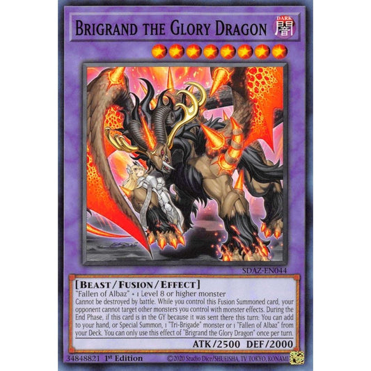 Image for Brigrand the Glory Dragon (SDAZ-EN044) (SDAZ) - YuGiOh