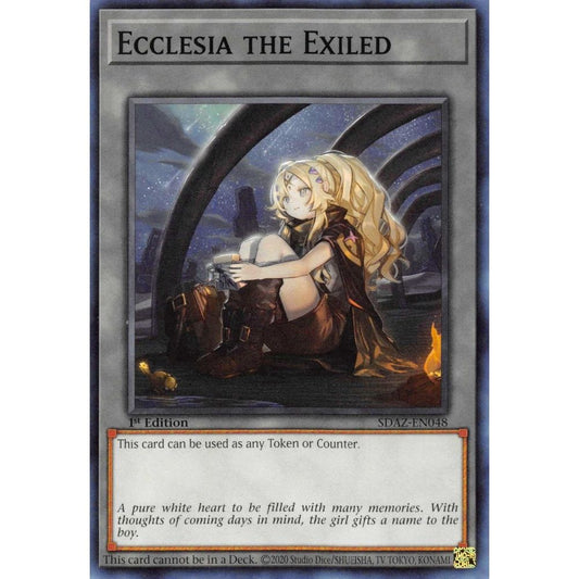 Image for Ecclesia the Exiled (SDAZ-EN048) (SDAZ) - YuGiOh
