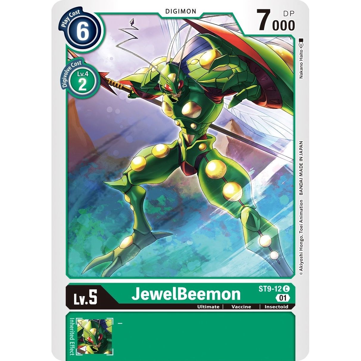 Image for JewelBeemon (ST9-12 C) (ST-9) - Digimon Card Game