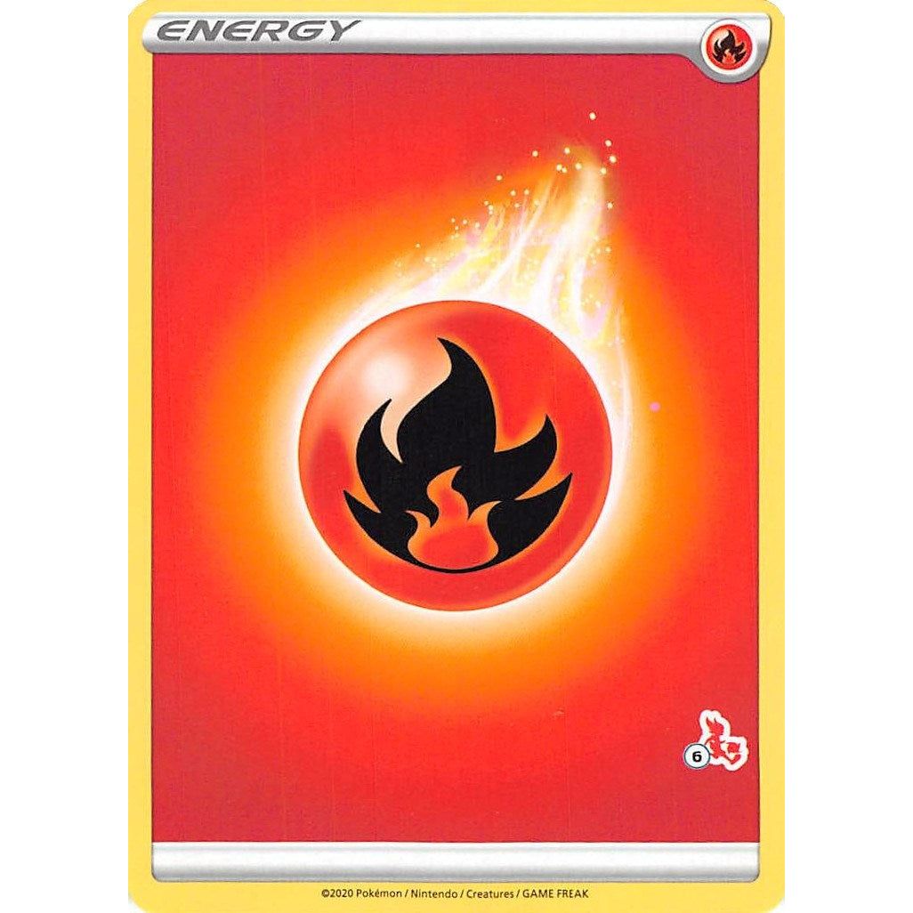 Image for Fire Energy (#6 Cinderace Stamped) (BA22) - Pokemon