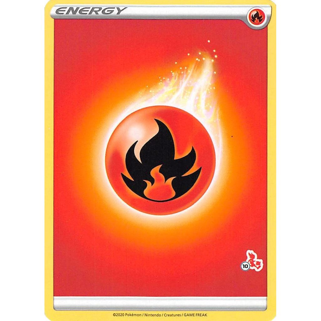 Image for Fire Energy (#10 Cinderace Stamped) (BA22) - Pokemon