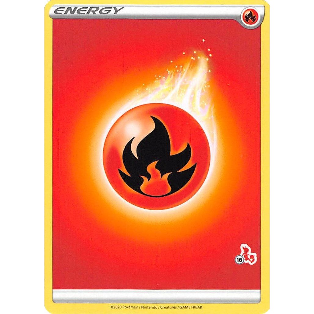 Image for Fire Energy (#16 Cinderace Stamped) (BA22) - Pokemon