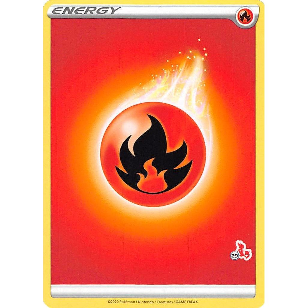 Image for Fire Energy (#29 Cinderace Stamped) (BA22) - Pokemon