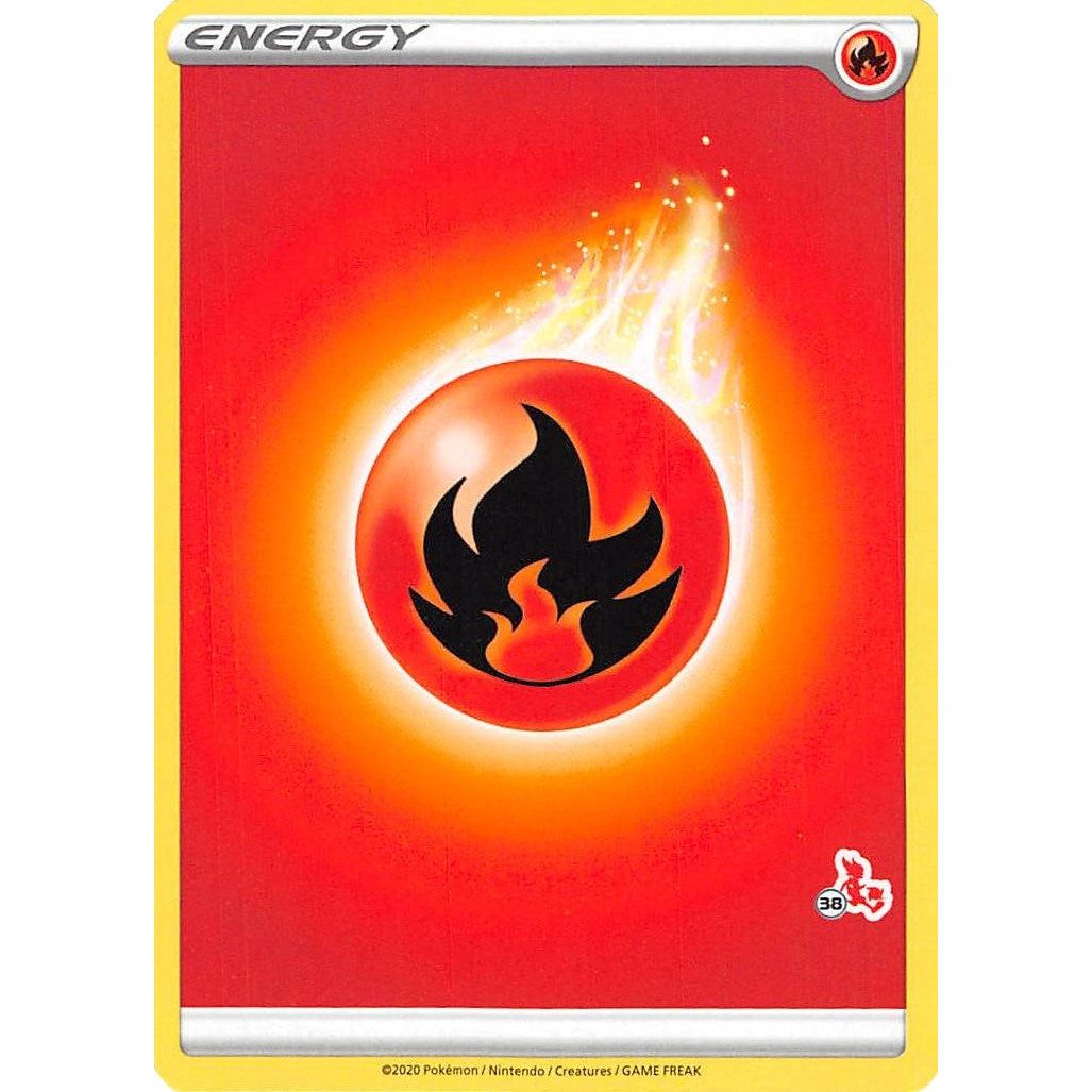 Image for Fire Energy (#38 Cinderace Stamped) (BA22) - Pokemon