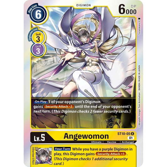 Image for Angewomon (ST10-05 R) (ST-10) - Digimon Card Game